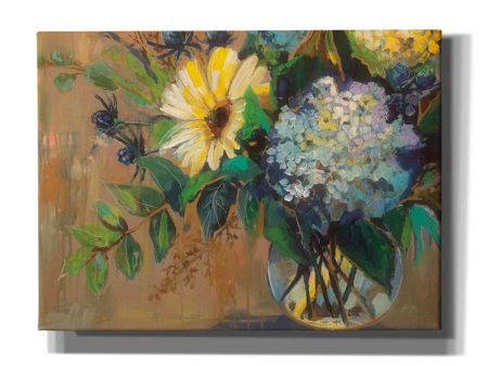 Glass Floral  by Jeanette Vertentes, Canvas Wall Art Online Sale