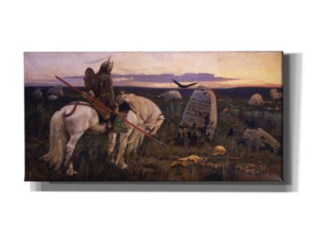 The Knight At The Crossroads  by Viktor Vasnetsov, Canvas Wall Art Sale