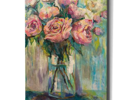 Peony Play  by Jeanette Vertentes, Canvas Wall Art Cheap