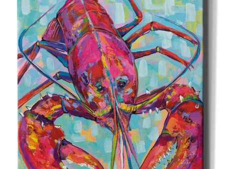 Lilly Lobster III  by Jeanette Vertentes, Canvas Wall Art Hot on Sale