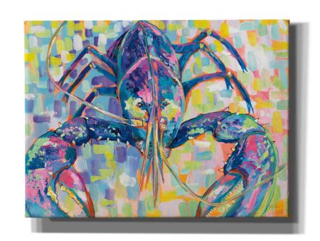 Lilly Lobster II  by Jeanette Vertentes, Canvas Wall Art For Sale