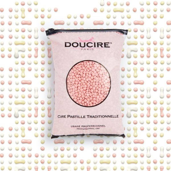 Cire pastille traditionnelle rose For Cheap