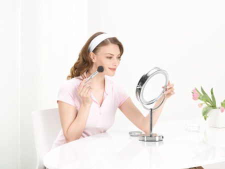 Miroir cosmétique éclairé 32 LED Online now