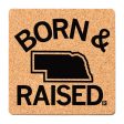 NE Born & Raised Cork Coaster Online Sale