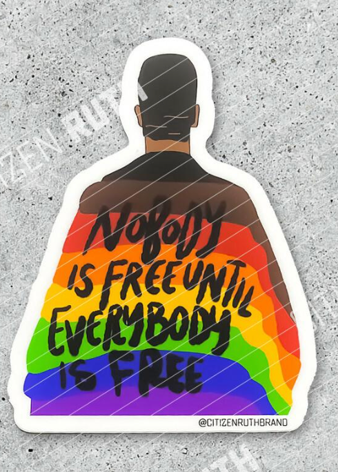 Citizen Ruth: Nobody Is Free Sticker Online now