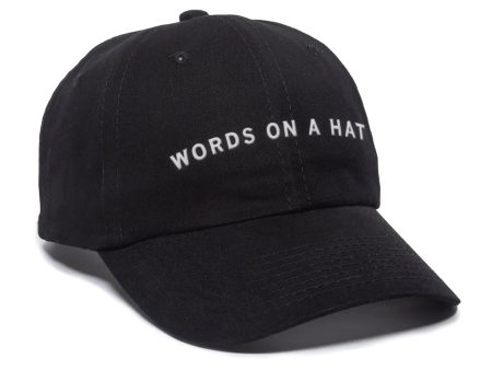 Words On A Hat Baseball Cap Online Sale