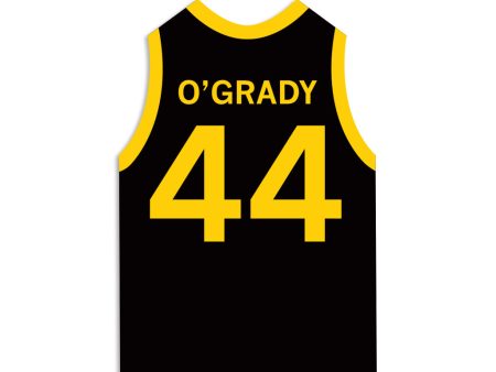 Addison O Grady 44 Jersey Die-Cut Sticker Cheap