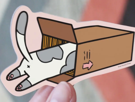 Free Period Press: Cat Box Sticker Fashion