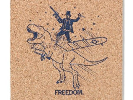 Freedom Cork Coaster Cheap