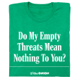 The Onion: Empty Threats Sale