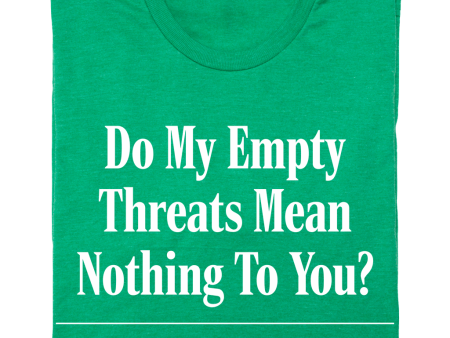 The Onion: Empty Threats Sale