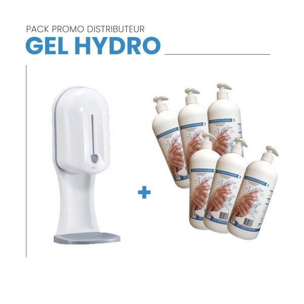 12L de gel hydroalcoolique offerts avec votre distributeur Fashion