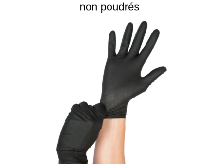 Gants nitrile super black Supply