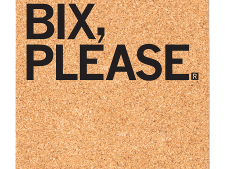 Bix Please Cork Coaster on Sale