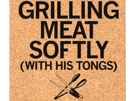 Grilling Meat Softly Cork Coaster Cheap