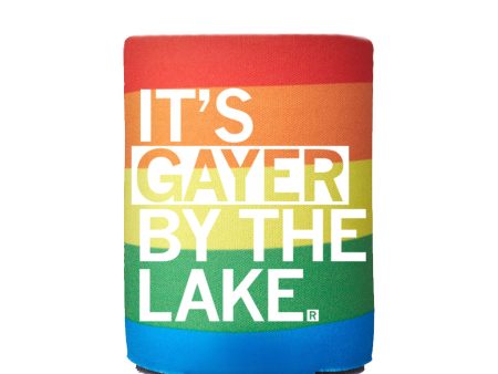 Gayer By The Lake Can Cooler For Discount