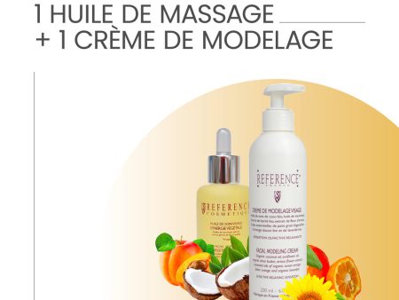 Duo huile et crème modelage Sale