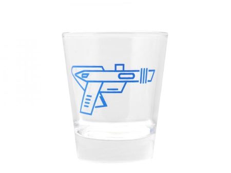 Gun Logo Shot Glass Cheap