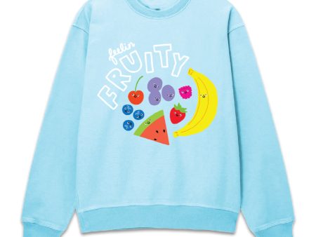 Feelin Fruity Crew Sweatshirt on Sale