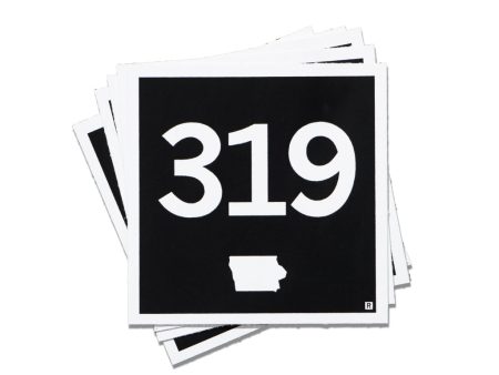 319 Logo Mini Sticker Hot on Sale