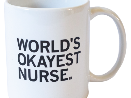 World s Okayest Nurse Mug Sale