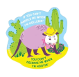 5 Eye Studio: Hootin  Hollerin  Possum Sticker Discount