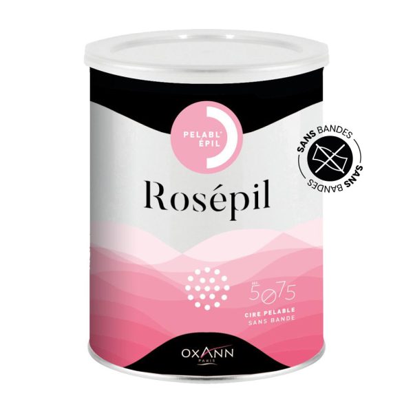 Cire rose pelable sans bandes - pot 800ml Online Hot Sale