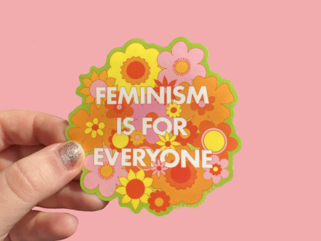 Peach Fuzz: Feminism Is For Everyone Sticker Online Hot Sale