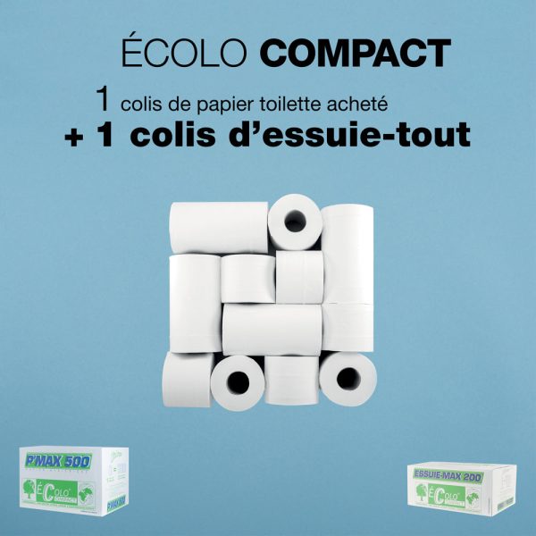 1 Colis de 36 rouleaux de P Max + 1 colis de 12 rouleaux d Essuie max For Discount