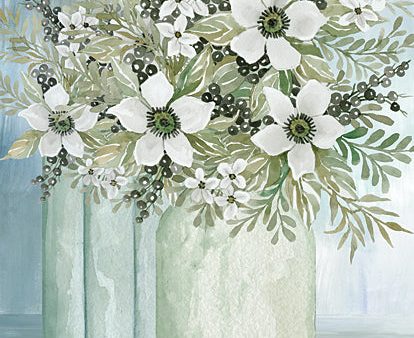 CIN3288 - White Blooms I - 12x16 For Sale