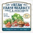 MOL2793 - Fresh Farm Market Fruit & Vegetables - 12x12 Online