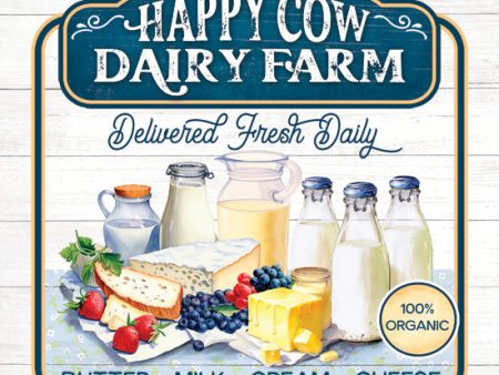 MOL2794 - Happy Cow Dairy Farm - 12x12 Discount