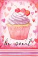 ND427 - Be Sweet Valentine Cupcake - 12x18 For Discount