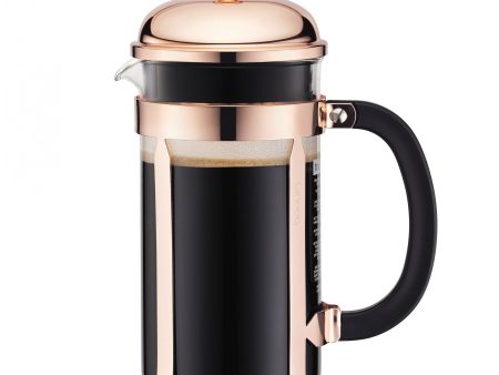 CHAMBORD  Coffee maker, Copper 8 cup, 1.0 l, 34 oz Online Sale