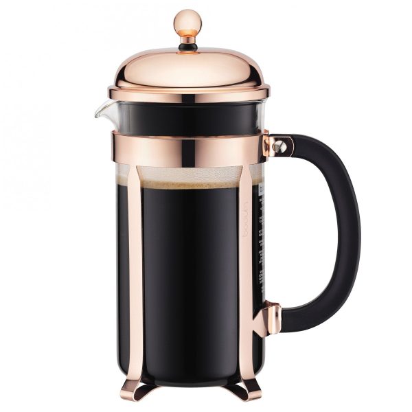 CHAMBORD  Coffee maker, Copper 8 cup, 1.0 l, 34 oz Online Sale